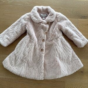 Girls fur coat
